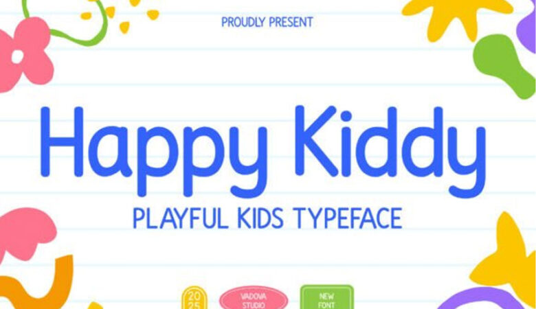 Happy Kiddy Font