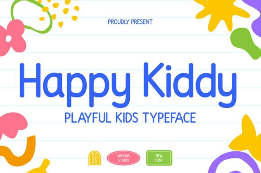Happy Kiddy Font