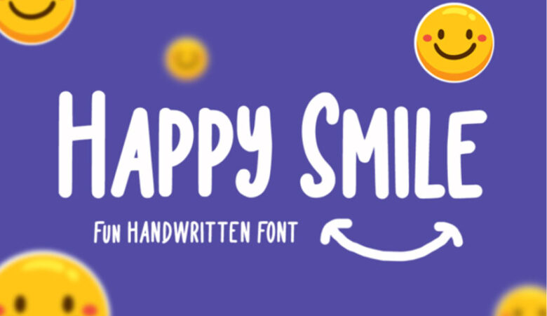 Happy Smile Font