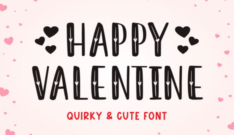 Happy Valentine Font
