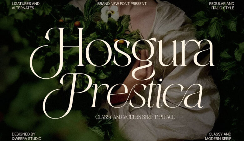 Hosgura Prestica Font