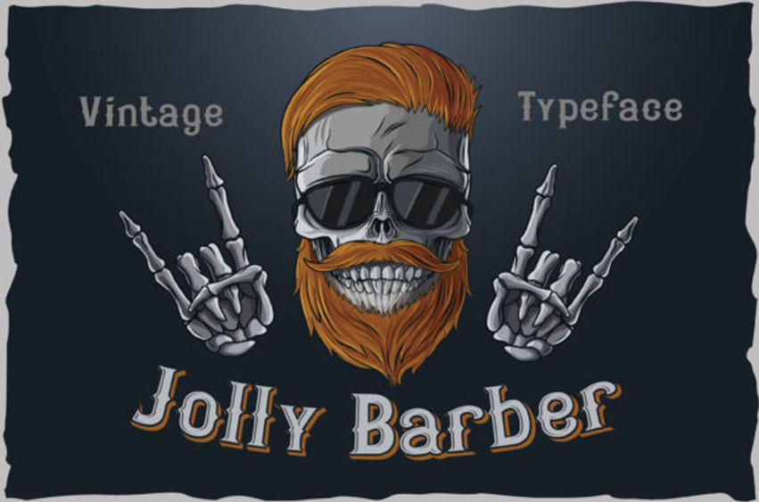 Jolly Barber Font