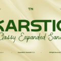 Karstig Font