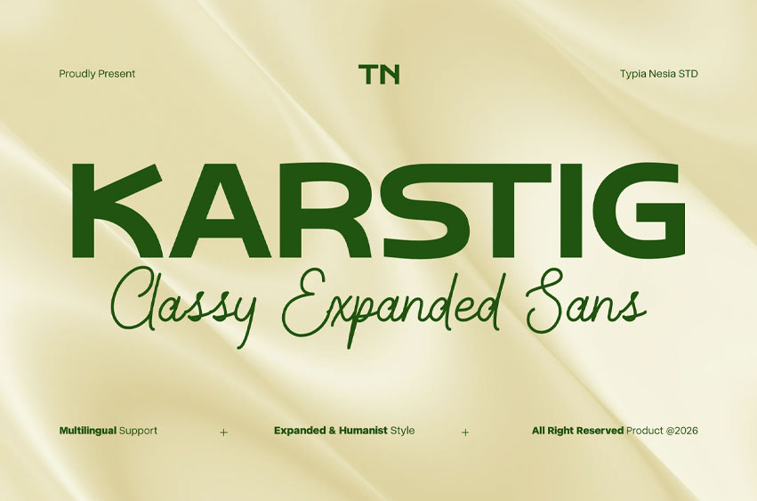 Karstig Font