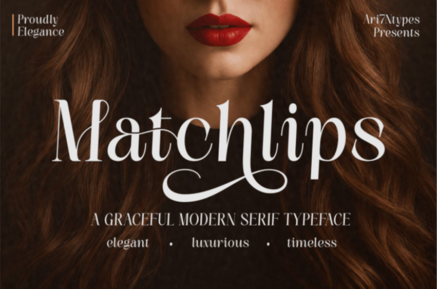Matchlips Font