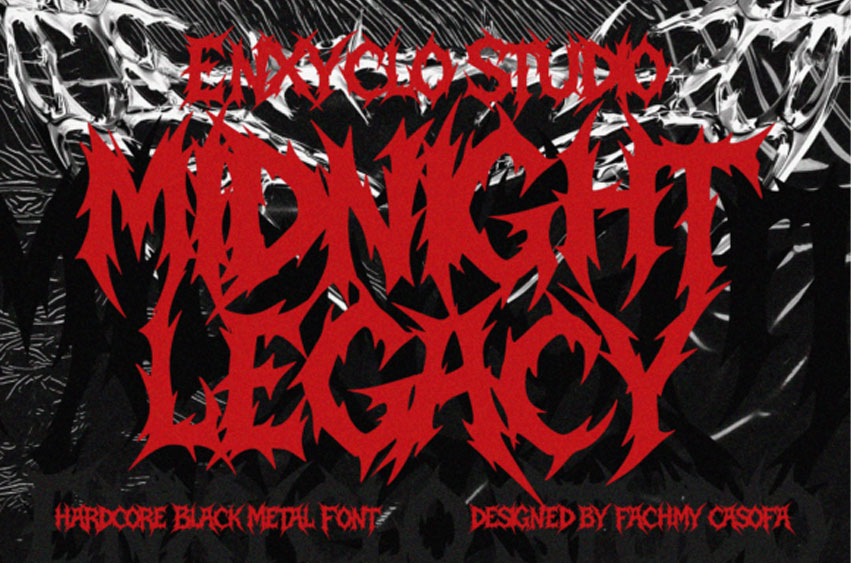 Midnight Legacy Font