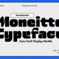 Moneitta Font