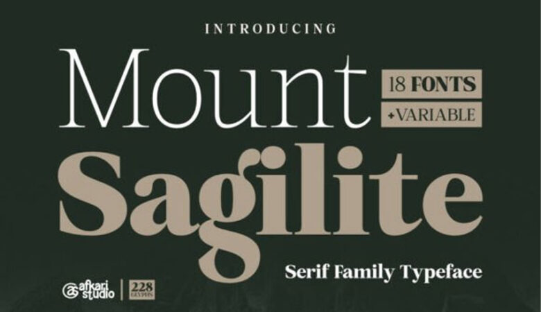 Mount Sagilite Font