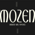 Mozen Font