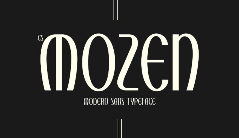 Mozen Font