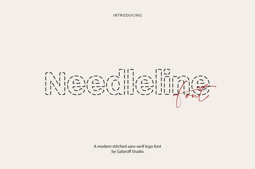 Needleline Font