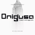 Onigusa Font