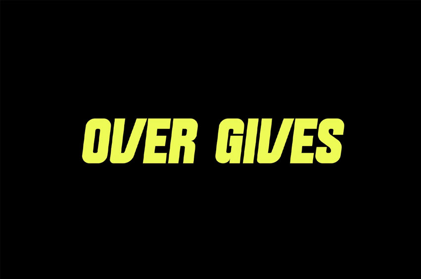Over Gives Font
