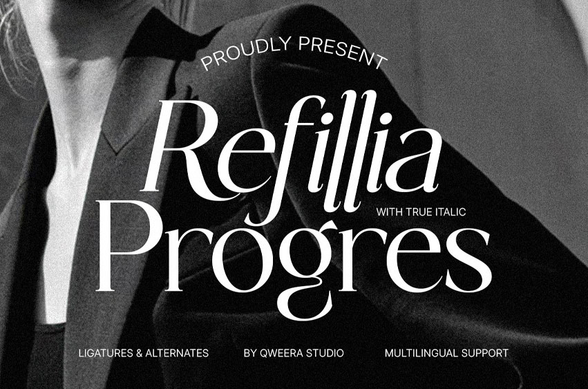 Refillia Progress Font