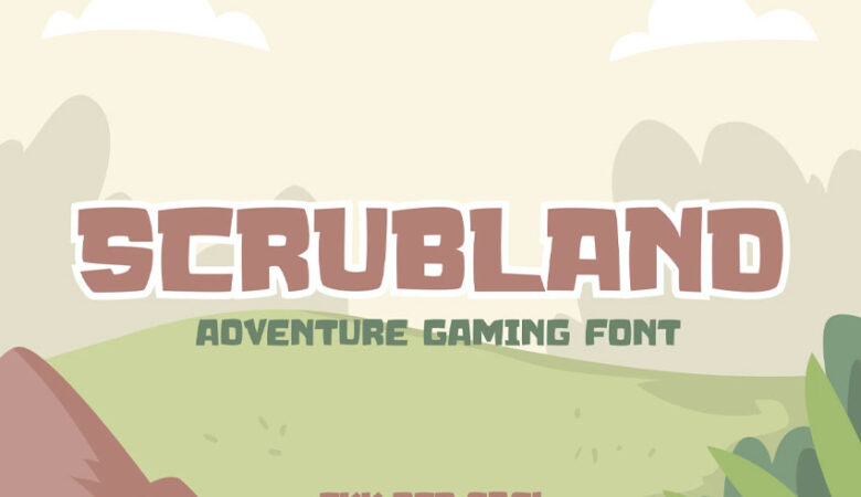 Scrubland Font