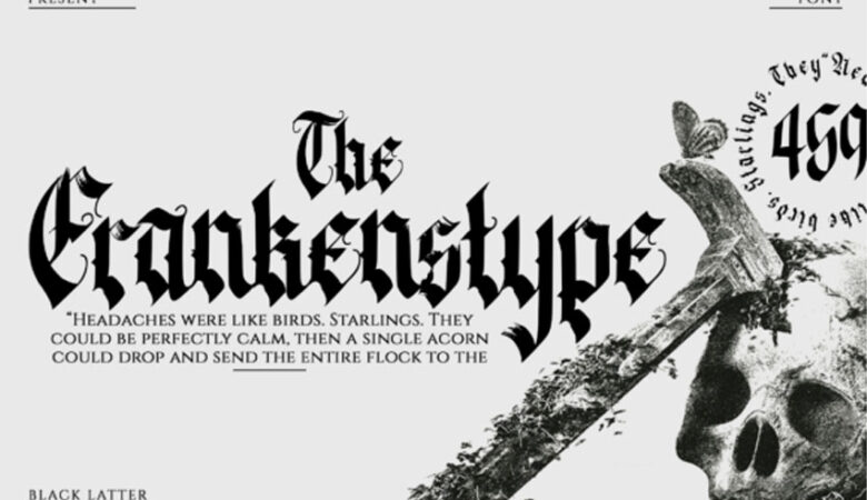 The Frankenstype Font
