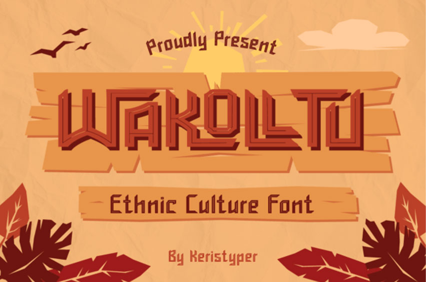 Wakolltu Font