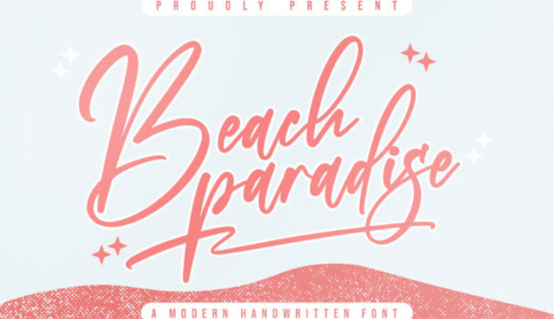 Beach Paradise Font