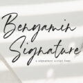 Benyamin Signature Font