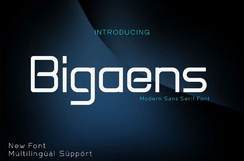 Bigaens Font