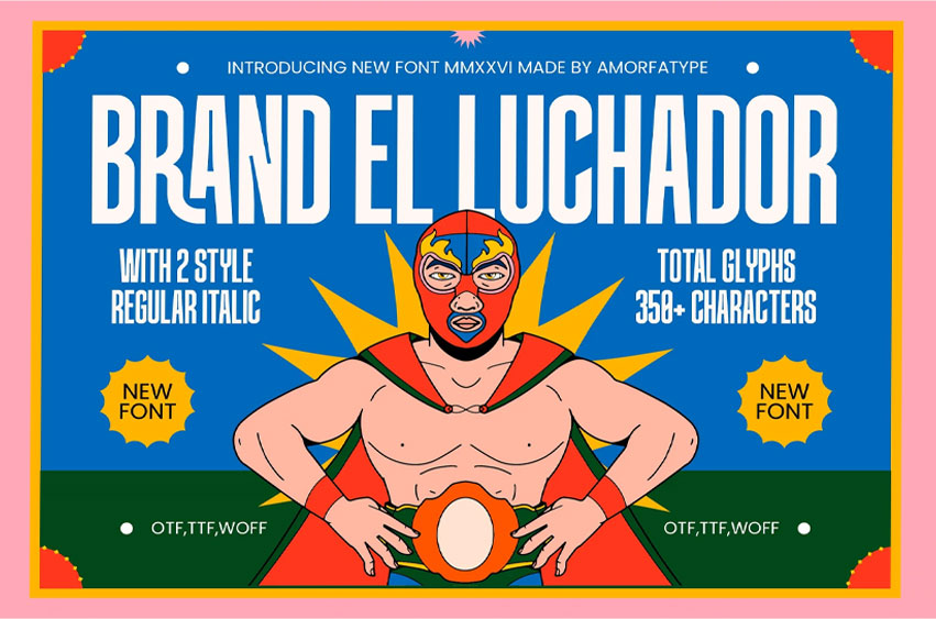 Brandel Luchador Font