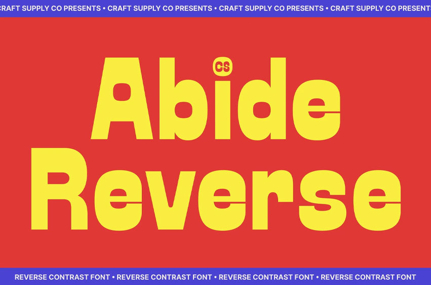 CS Abide Font