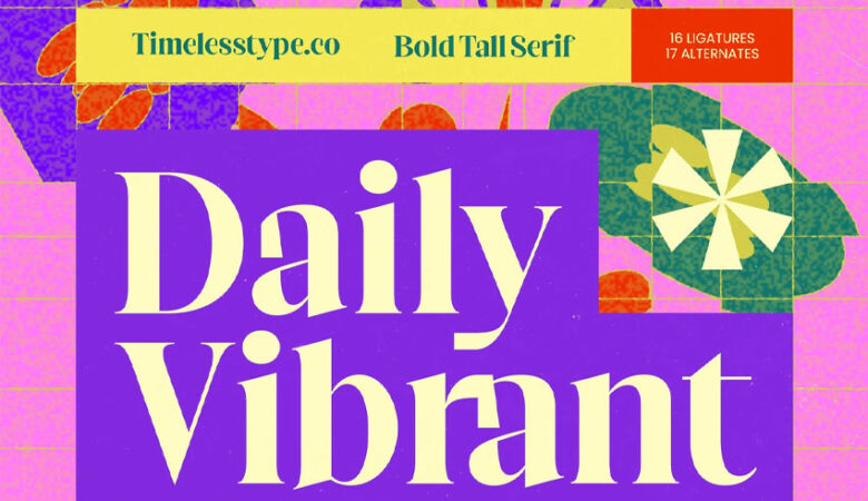 Daily Vibrant Font