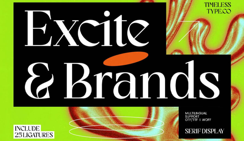 Excite Brands Font