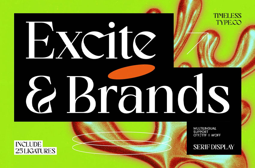 Excite Brands Font