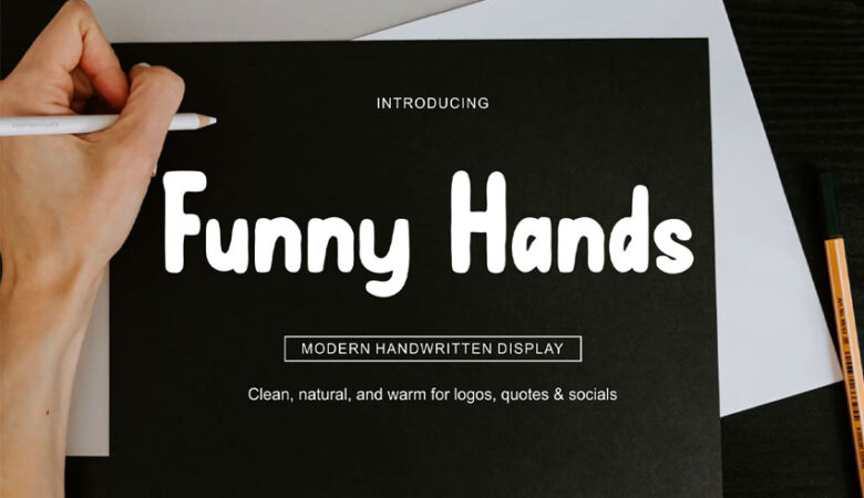 Funny Hands Font