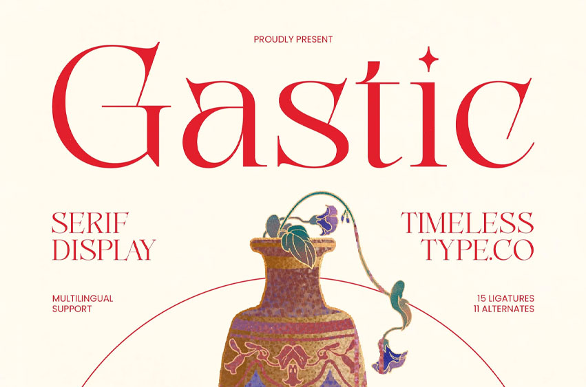 Gastic Font