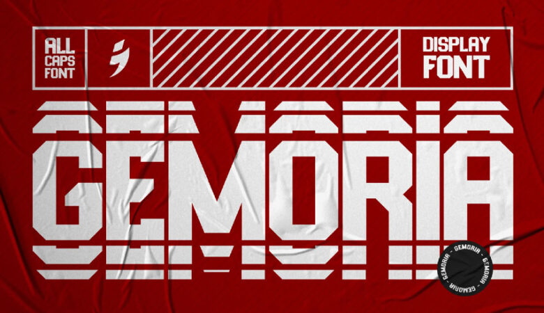 Gemoria All Caps Font