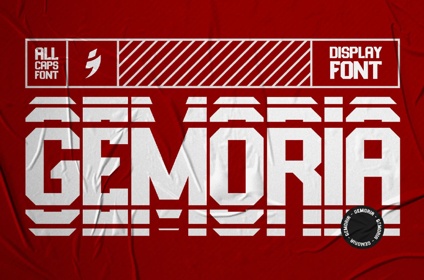 Gemoria All Caps Font