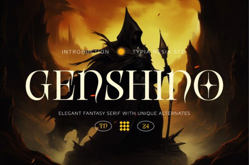 Genshino Font