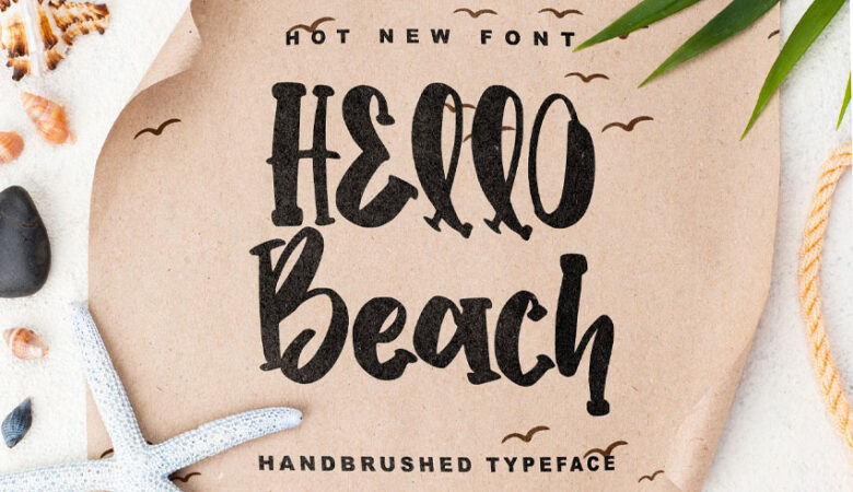 Hello Beach Font