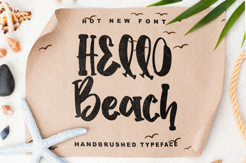 Hello Beach Font