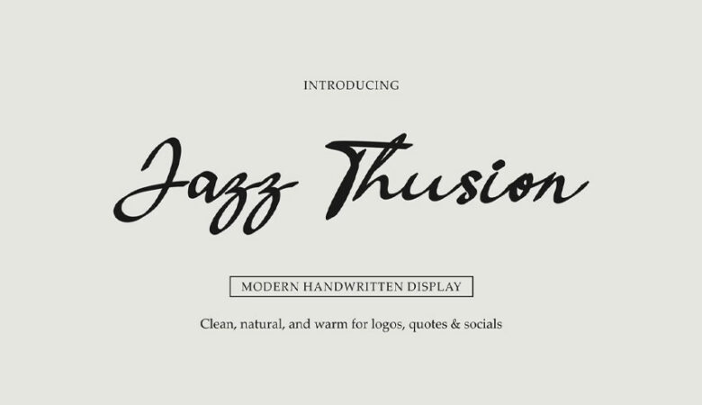 Jazz Thusion Font
