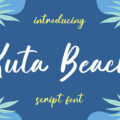 Kuta Beach Font