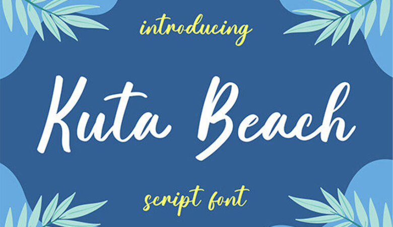 Kuta Beach Font