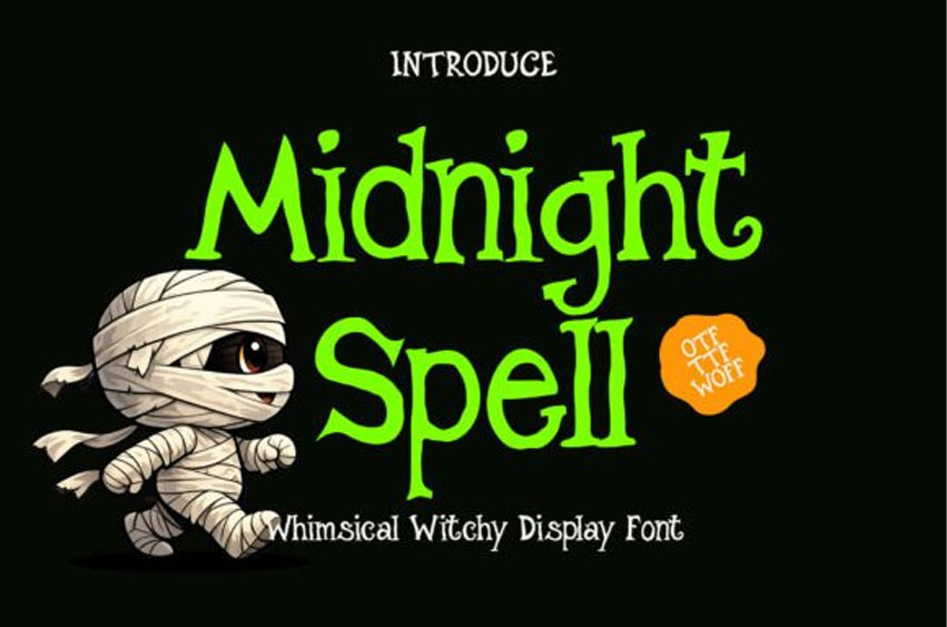 Midnight Spell Font
