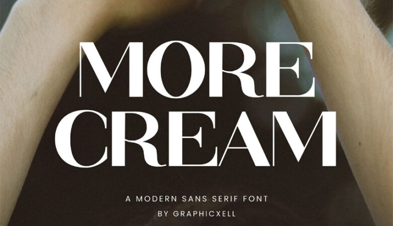 More Cream Font