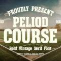 Peliod Course Font