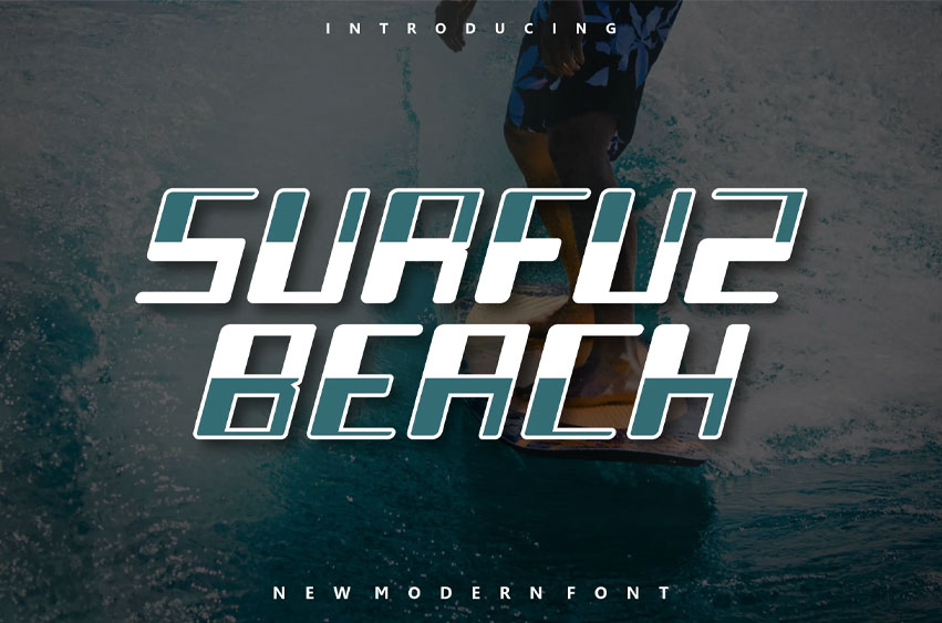 Surfuz Beach Font