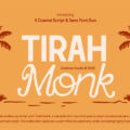 Tirah Monk Font