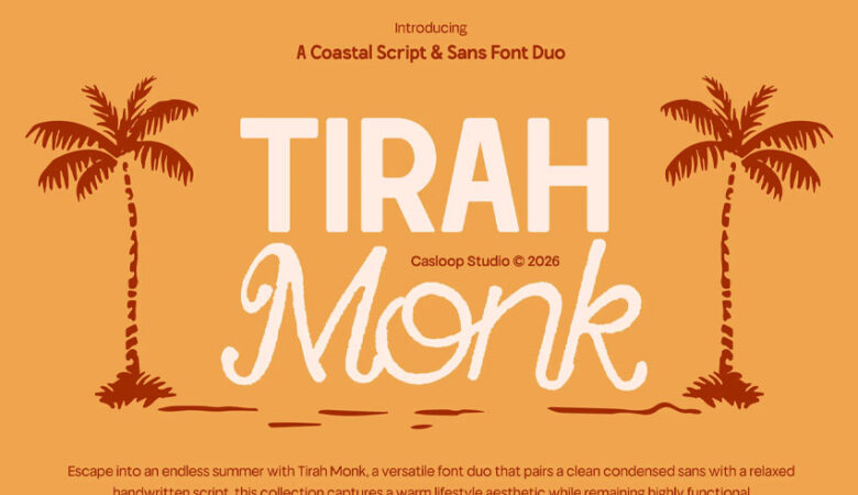Tirah Monk Font