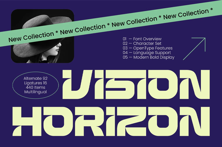 Vision Horizon Font