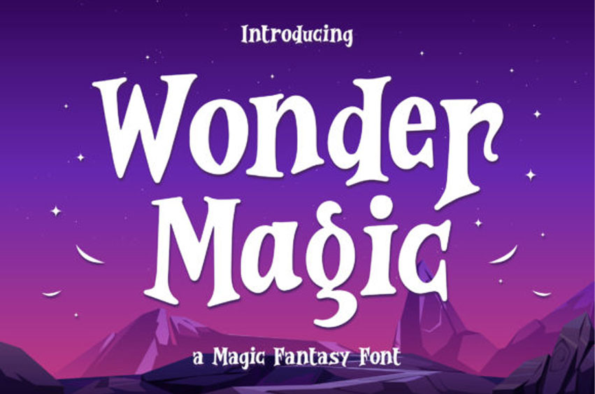 Wonder Magic Font