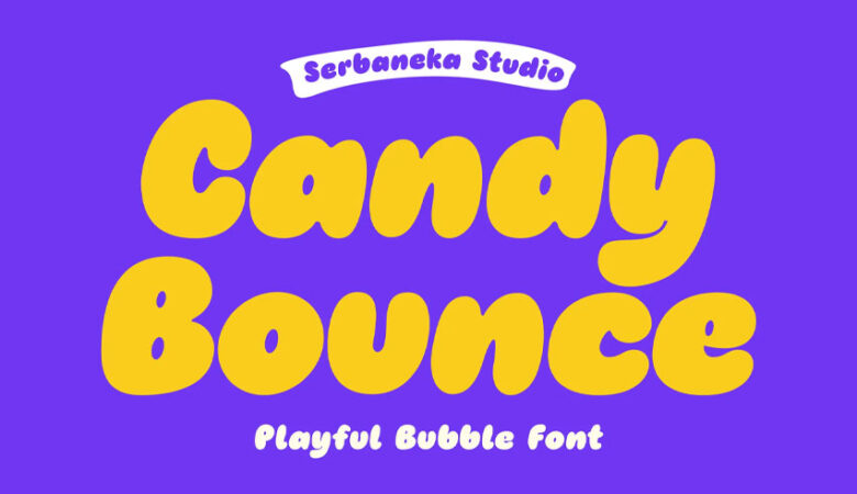 Candy Bounce Font