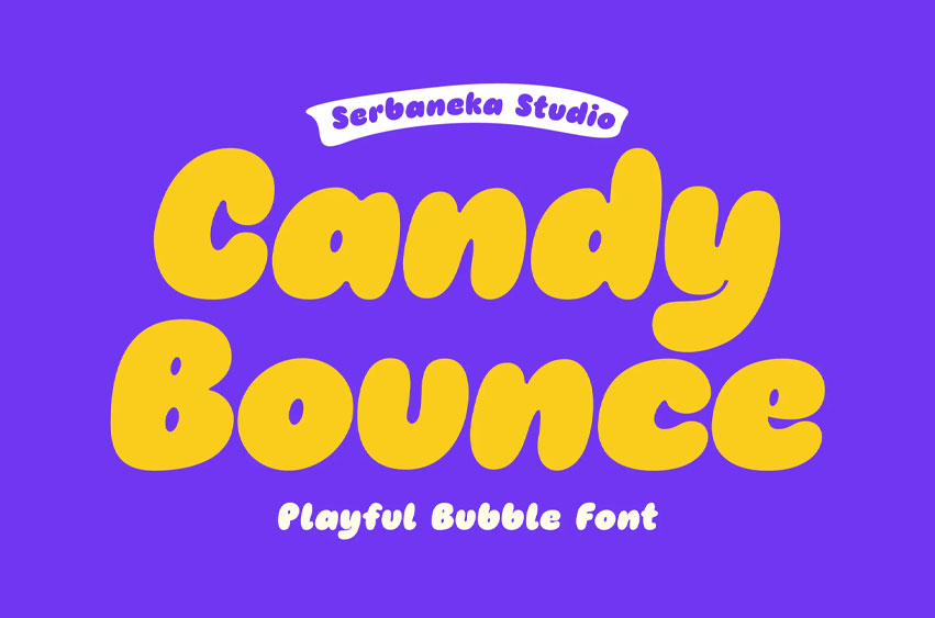 Candy Bounce Font