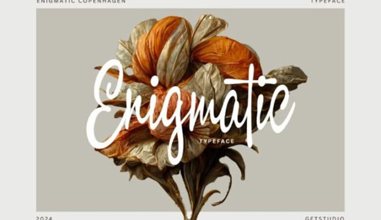 Enigmatic Copenhagen Font